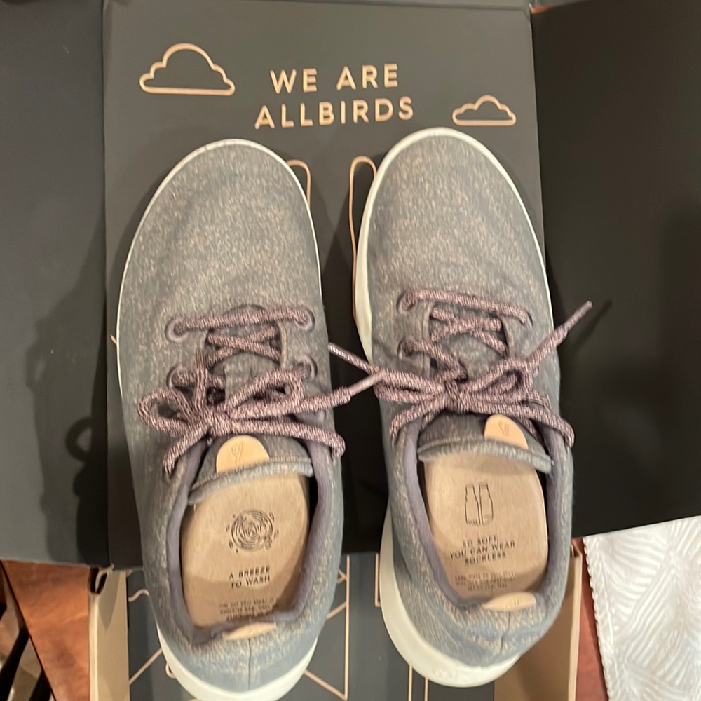 All birds wool sneakers Women size 11 Grey wool